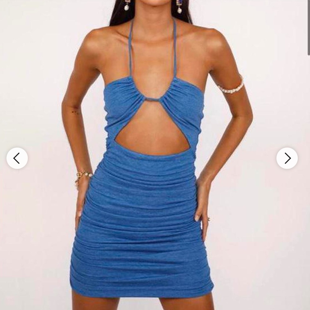 Tiger Mist Blue dress